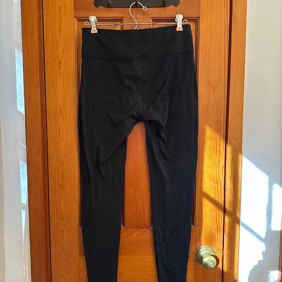 Women's L.L.Bean Midweight Base Layer Pants - Small, Black - Picture 4 of 8